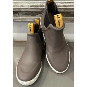 L.L.Bean Women's Wellie Brown Sport Waterproof Chelsea Boots Size 8.5M